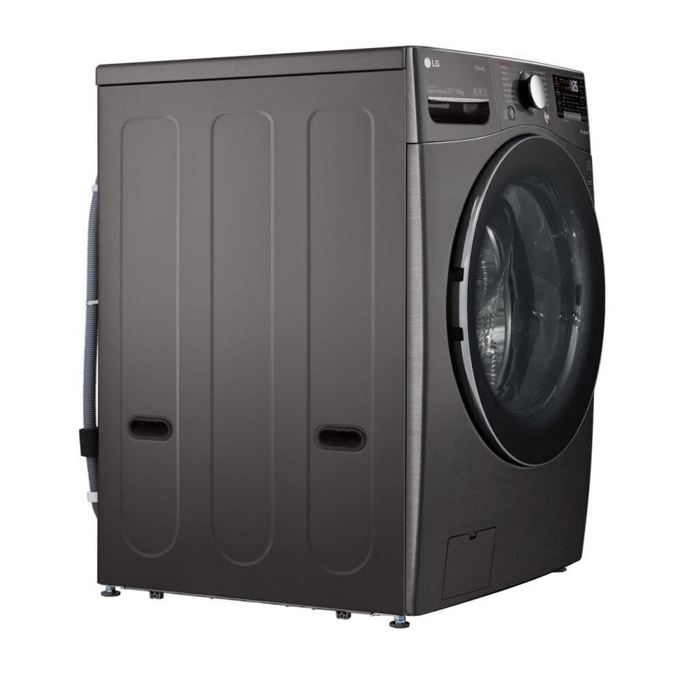 Lava e Seca Smart LG 17kg Aço Escovado Preto com Conectividade Wi-Fi ThinQ - WD17BV2S6B Motor Inverter