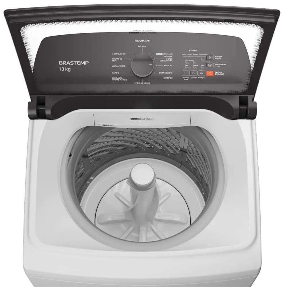 Máquina de Lavar Brastemp 13Kg Branca BWK13AB