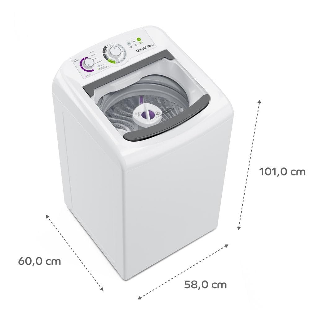 Máquina de Lavar Consul CWH12BB 12 kg