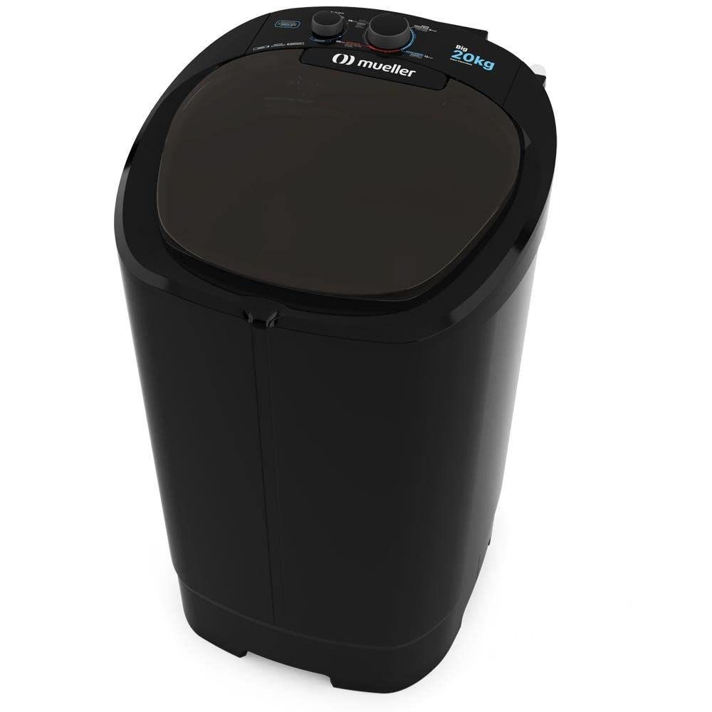Tanquinho 20 Kg Mueller BIG Preto 110V ou 220V
