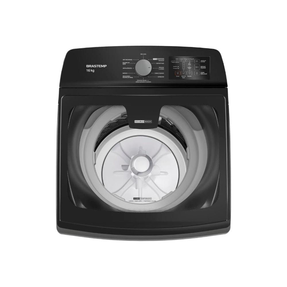 Máquina de Lavar BWD16A9 Brastemp 16kg Titânio