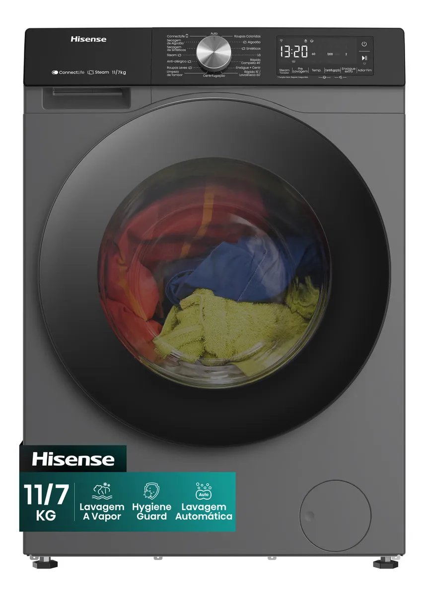 Lava e Seca Hisense 11Kg WD3S11