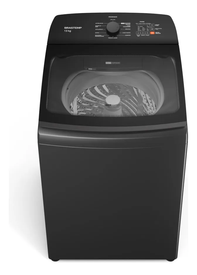 Máquina de Lavar BWK13A9 Brastemp 13Kg Cinza Platinum