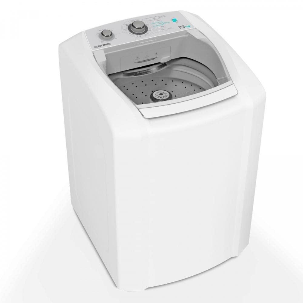 Lavadora de Roupas Automática Colormaq 15kg LCA15 Turbo Lavagem Branca 3