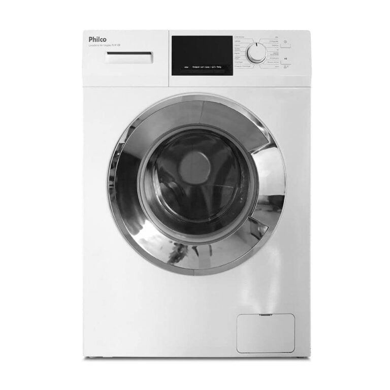 Lavadora de Roupas Frontal Philco 10,2kg Inverter PLR10B Branca 127V (4)