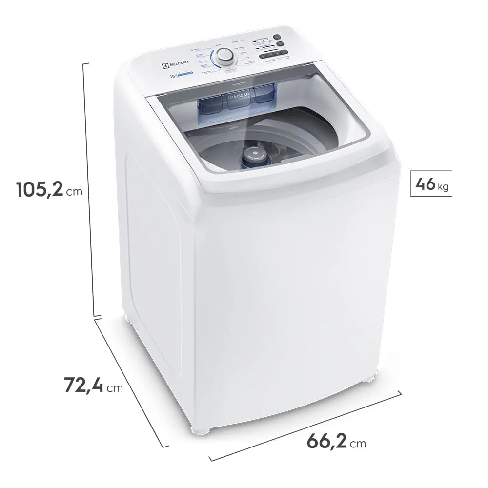 Máquina de Lavar Electrolux LED15 15kg