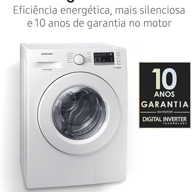 Lava e Seca Digital Inverter Ecobubble WD10M Samsung 2