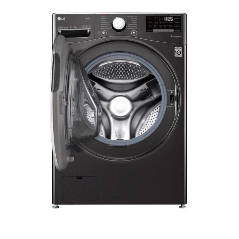 Lava e Seca Smart LG 17kg Aço Escovado Preto com Conectividade Wi-Fi ThinQ - WD17BV2S6B Motor Inver (5)