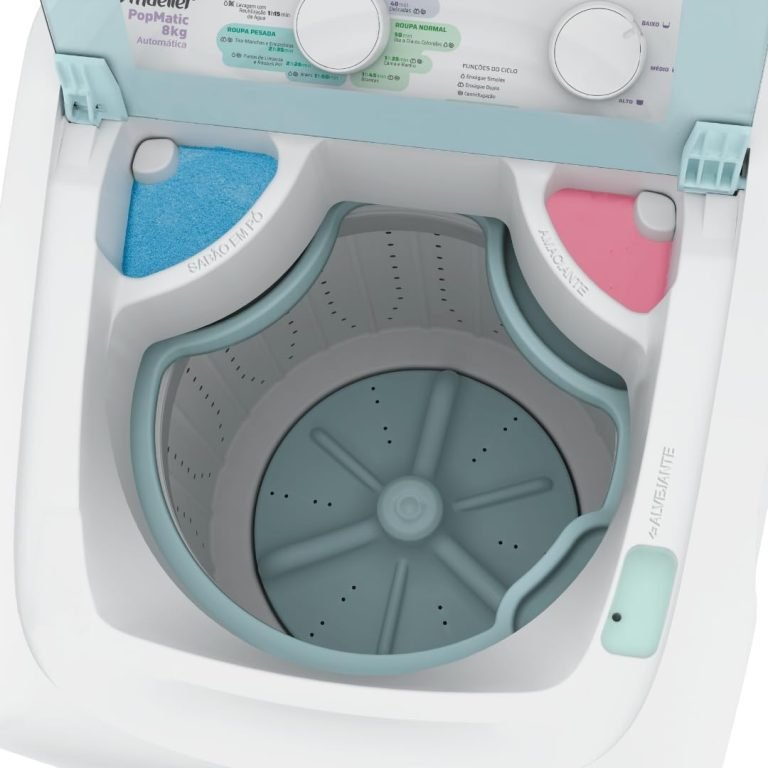 Lavadora Automática Mueller Popmatic 8kg Branca 110V ou 220V (3)