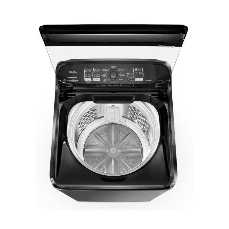 Máquina De Lavar Panasonic 12kg Titânio NAF120B1T 110V ou 220V (5)